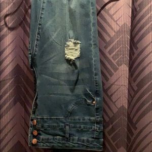 Distressed Jeans Size 12